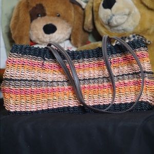 Colorful Woven Purse